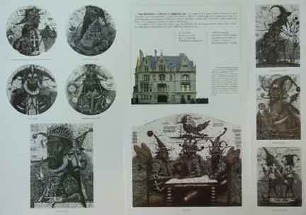 brochure for O. Denysenko exhibit
